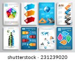 set of flyer design  web... | Shutterstock .eps vector #231239020