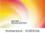 colorful modern business flyer... | Shutterstock .eps vector #41303146