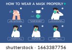 infographic illustration about... | Shutterstock .eps vector #1663387756