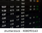 abstract financial figures... | Shutterstock . vector #408090163