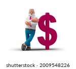 businessman trader standing... | Shutterstock . vector #2009548226