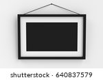 blank picture frame templates   ... | Shutterstock . vector #640837579
