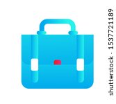icon template gradient blue... | Shutterstock .eps vector #1537721189
