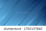 3d shapes gradient blue... | Shutterstock .eps vector #1702157860