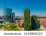 Aerial View Of Bosco Verticale...