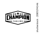 champion sports logo emblem... | Shutterstock .eps vector #2085194146