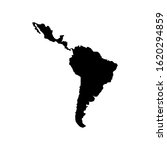 south america map icon vector... | Shutterstock .eps vector #1620294859