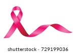 breast cancer awareness pink... | Shutterstock .eps vector #729199036