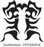 vector symbol  ornament  tattoo.... | Shutterstock .eps vector #1937640916