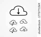 cloud computing vector... | Shutterstock .eps vector #1773771569