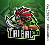 Tribal Chief Esport Mascot Logo