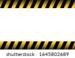 danger warning chevron edging... | Shutterstock .eps vector #1645802689