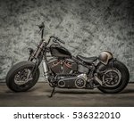 Harley Davidson Motorcycle With ...