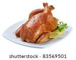 Roasted Chicken Seasoned With...