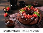 Dark Chocolate Bundt Cake With...