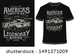 car t shirt design vector ... | Shutterstock .eps vector #1491371009