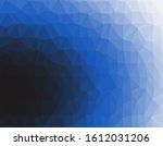 blue white abstract polygonal... | Shutterstock . vector #1612031206