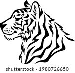 illustration of cool tiger's... | Shutterstock .eps vector #1980726650