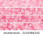horizontal frame set of... | Shutterstock .eps vector #2110386233