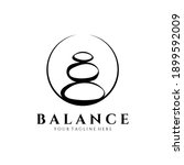Stone Balance Logo Vector...