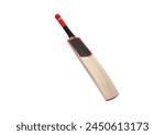 Cricket bat isolated on white...
