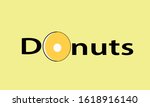 donuts food illustration vector ... | Shutterstock .eps vector #1618916140