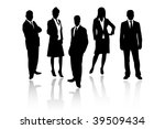 business people | Shutterstock .eps vector #39509434