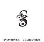 vintage letter s logo. classic... | Shutterstock .eps vector #1768899806