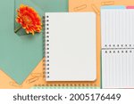 Blank notepad sheet for the...