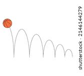 Bouncing Ball Quadratic Graph...