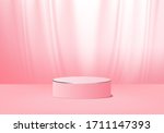 background vector 3d pink... | Shutterstock .eps vector #1711147393