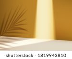 3d cosmetic pedestal scene with ... | Shutterstock .eps vector #1819943810