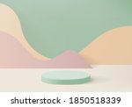 3d stage background product... | Shutterstock .eps vector #1850518339