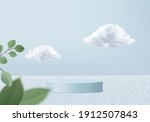 3d background products podium... | Shutterstock .eps vector #1912507843