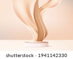 3d beige display product... | Shutterstock .eps vector #1941142330