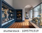 Small photo of London, UK – April 2018: British silver and gold exhibited at the Rosalinde and Arthur Gilbert Galleries in Victoria and Albert Museum
