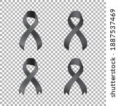 black ribbon band  vector band... | Shutterstock .eps vector #1887537469