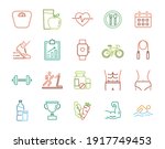 exercise  nutrition  run and... | Shutterstock .eps vector #1917749453