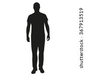 Man Standing Silhouette  People