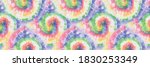 tie dye spiral swirl. spiral... | Shutterstock .eps vector #1830253349