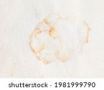 vector drink stain. dirty tan... | Shutterstock .eps vector #1981999790