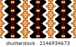 yellow tribal batik. brown boho ... | Shutterstock . vector #2146934673