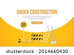 website under construction page.... | Shutterstock .eps vector #2014660430