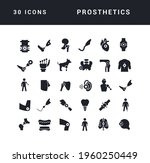 prosthetics. collection of... | Shutterstock .eps vector #1960250449