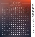 set of web icons for business ... | Shutterstock .eps vector #300333893