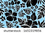 seamless flower pattern. flower ... | Shutterstock . vector #1652319856