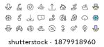 set of ecology icons  vector... | Shutterstock .eps vector #1879918960