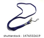 blue neck strap  lanyard for... | Shutterstock . vector #1476532619
