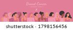 breast cancer awareness month... | Shutterstock .eps vector #1798156456