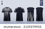 t shirt mockup  sport shirt... | Shutterstock .eps vector #2135370933